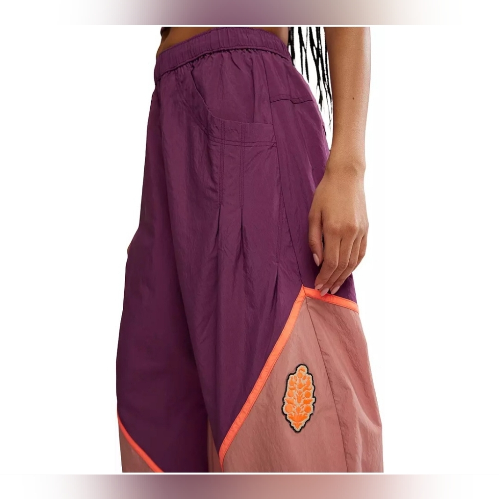 FP Movement by Free People Free Throw Purple/Pink Track Pants, NWT - Picture 11 of 12